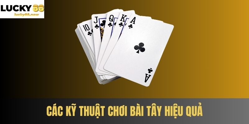 Các kỹ thuật chơi bài tây hiệu quả